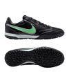 Nike Tiempo Ligera Pro Low TF Shadow Schwarz F002