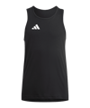 adidas Team Hemd Kids Schwarz - schwarz