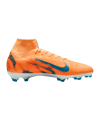Nike Air Zoom Mercurial Superfly X Pro FG Kylian Mbappe Signature Orange F801 - orange