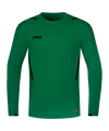 JAKO Challenge Sweatshirt Grün Schwarz F201
