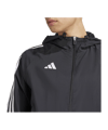 adidas Tiro 24 Windbreaker Damen Schwarz - schwarz