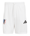 adidas Jude Bellingham Training Short Weiß - weiss