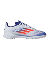 adidas F50 League TF Advancement Kids Weiss Rot - weiss