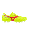 Mizuno Morelia II Made in Japan FG Dyna Gelb Rot Silber F45 - gelb