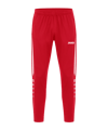 JAKO Power Polyesterhose Kids Rot Weiss F105 - rot