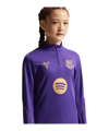Nike FC Barcelona Strike Drilltop Kids Lila F505 - lila