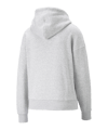 PUMA TEAM Hoody Damen Grau F04