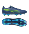 PUMA KING Pro FG/AG Gear Up Blau Grün F02