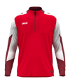 JAKO Dynamic Zip Sweatshirt Kids Rot F114