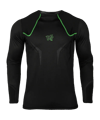 KEEPERsport BasicPadded Longsleeve Underwear Shirt Schwarz - schwarz