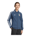 adidas Originals FIGC Italien Anthem Jacke Kids Blau - blau