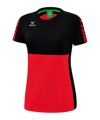 T-shirt Erima Six Wings femmes rouge noir 