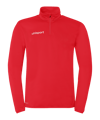 uhlsport Essential 1/4 Zip Top Enfants Rouge C61 