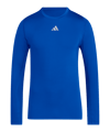 adidas Techfit Manica Lunga Blu