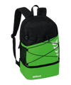 Erima Six Wings Rucksack mit Bodenfach Hellgrün Schwarz