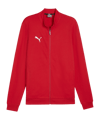 PUMA teamGOAL Casual Trainingsjacke Rot Weiss F01