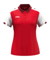 JAKO Dynamic Polo Damen Rot F114