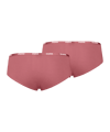 PUMA Iconic Hipster 2er Pack Damen Rot F015 - rot