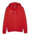 PUMA teamGOAL Casuals Kapuzenjacke Rot F01