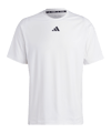 T-shirt adidas 3Bar Blanc, Jaune et Orange 
