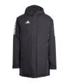 adidas Tiro 24 Winterjacke Schwarz Weiss