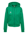 hummel Go 2.0 Chevron Jas met capuchon Dames Groen K6235