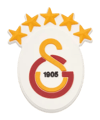 Galatasaray Istanbul 5 Star Magnete Weiß