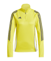 Haut de Training femme adidas Tiro 24 jaune blanc 