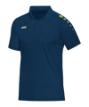 JAKO Classico Poloshirt Kids Blau Gelb F42
