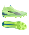 Chaussures de football PUMA ULTRA 5 Match+ FG/AG Light Out vert blanc F03