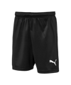PUMA Liga Core Korte Broek Kids Zwart Wit F03  