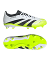 adidas Predator League FG/MG Radiant Blaze Enfants Blanc