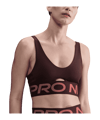 Nike Pro Indy Plunge Reggiseno sportivo Donna Rosso C652