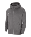 Nike Park 20 Fleece Jack Met Capuchon Kids Grijs F071