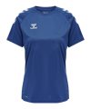 Hummel hmlCORE XK Poly T-Shirt Damen Blau F7045