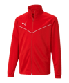 PUMA teamRISE Poly Trainingsjacke Rot F01