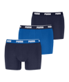 PUMA EVERYDAY BASIC 3er Pack Boxershort Blau F004