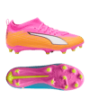 PUMA ULTRA 6 Match FG/AG Showtime Kinder Rosa F05