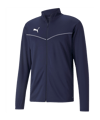 PUMA teamRISE Poly giacca all. blu bianco F06 