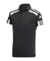 Polo Squadra 21 enfants noir blanc 