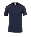 Uhlsport Stream 22 Shirt Korte Mouw Kids Blauw F10 