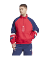 adidas Ajax Amsterdam Icon Tracktop Jacke Rot - rot