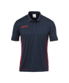 Uhlsport Score Polo Bleu Rouge F10 