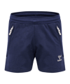 Hummel Move Grid Cotton Short Damen Blau F7026