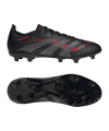 adidas Predator League FG/MG Stealth Victory Zwart 