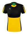 T-shirt Erima Six Wings femmes jaune noire 