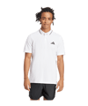adidas Essentials Small Logo Polo Blanc 