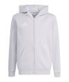 adidas Entrada26 Giacca con cappuccio Kids Grigio
