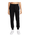 Pantalon de survêtement Nike Phoenix Fleece Mid Rise noir