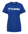 Hummel Go 2.0 Logo T-Shirt Dames Blauw F7045  